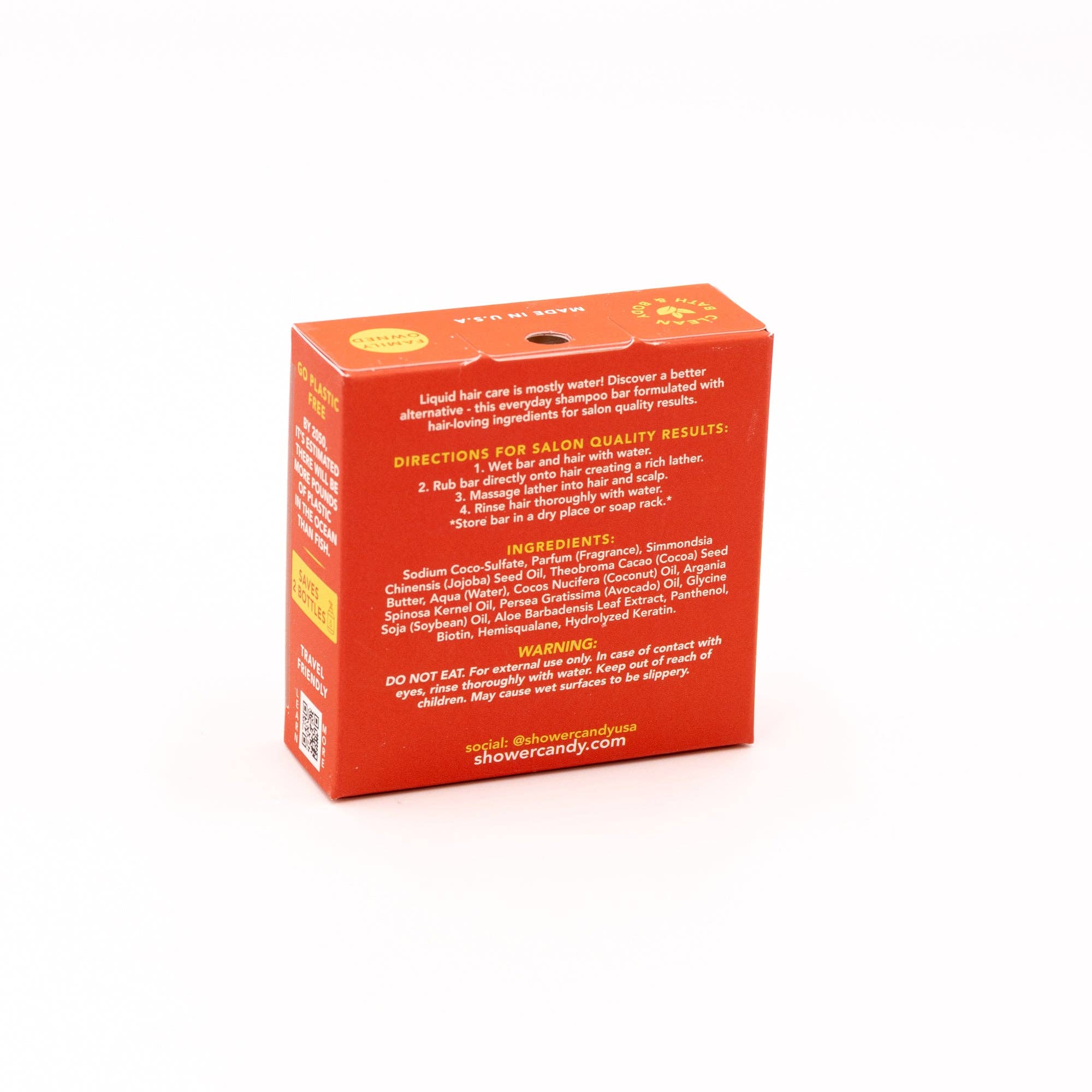 Shower Candy - Wholesale Shampoo Puck/Solid Shampoo - Shower Candy Pineapple Mango Shampoo Bar – Repair for Dry, Damaged Hair6