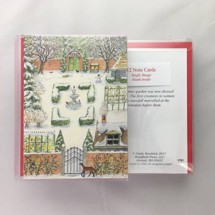 #1781 - Winter Garden Notecard Boxed Set for wholesale by Woodfield Press