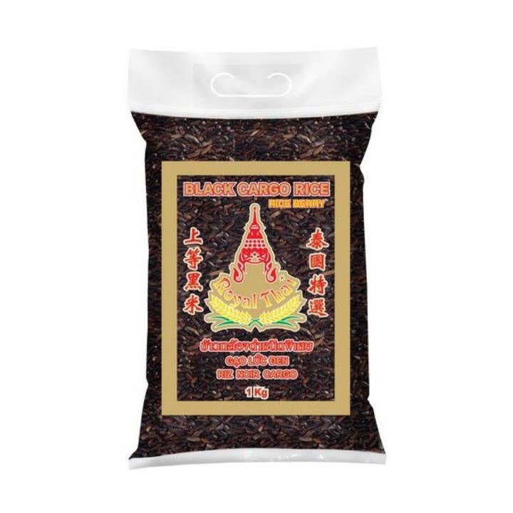 utoppa GmbH - Wholesale Rice - Royal Thai Black Jasmine Rice 1 kg0