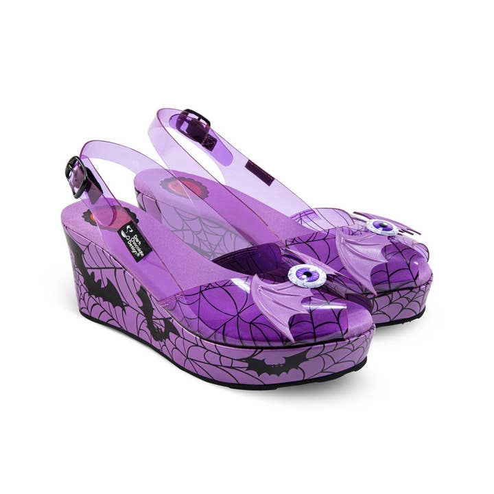 Chocolaticas® Gloomy Gaze Women's Sandal for wholesale by Hot Chocolate Design