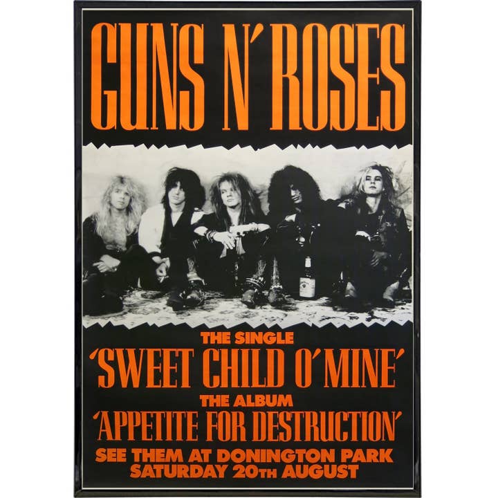 Shady Front - Wholesale Poster - Guns N' Roses Inspired Show Poster Print