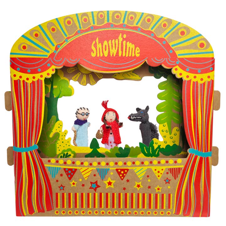 Lucuma Designs - Wholesale Finger Puppet - Kids & Baby - Finger Puppet Theater - Cardboard Toy