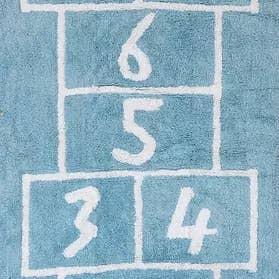 Carpet Pata Coja Celeste for wholesale by Aratextil