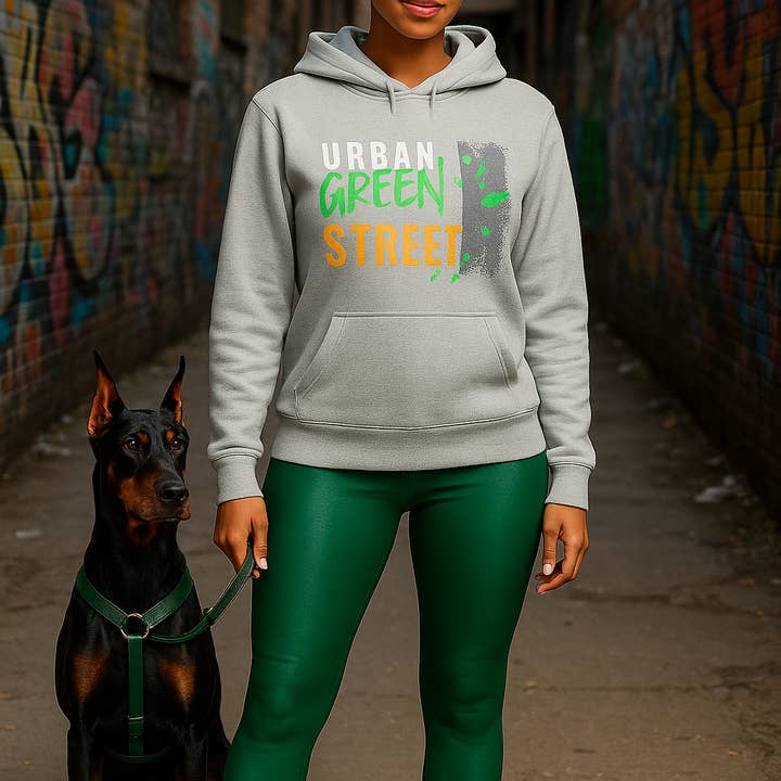 Felpa con cappuccio — Urban Streetwear 'Stay Ready' Pullover Grafico per la vendita all'ingrosso da parte di The Fashioned Label