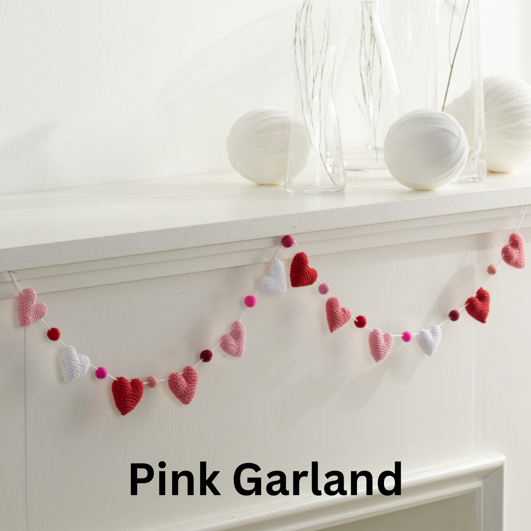 Your Heart's Content – wholesale Dekorativt bordsobjekt – Hjärtan Virkade, Mini, Alla hjärtans dag, Omtänksam Gåva4