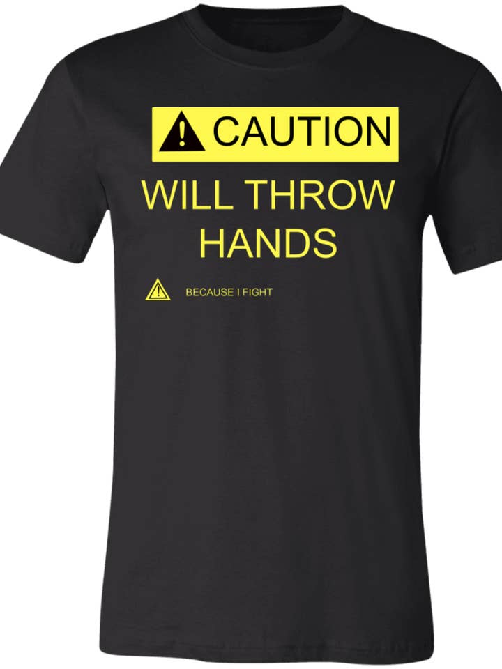 Maglietta Caution per la vendita all'ingrosso da parte di Red Crown Clothing LLC