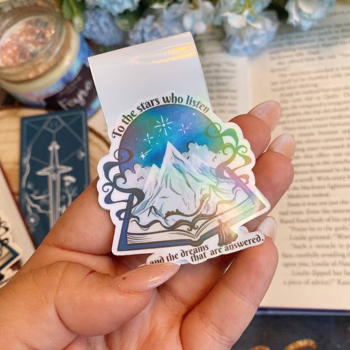 Alsace’s Art - Wholesale Bookmark - ''To The Stars'' -Magnetic Bookmark.3