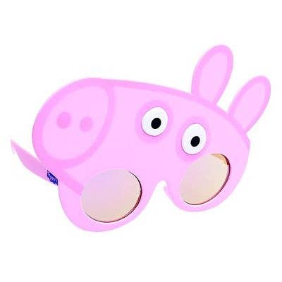 Lil' Personnages sous licence officielle Peppa Pig Sun Staches pour la vente par H2W dba Sun-Staches
