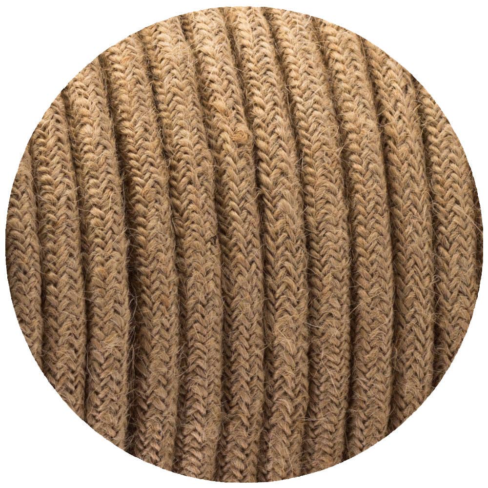 Ledsone - Wholesale Craft Supplies - 2 Core Braided Fabric Twisted and Round Cable Lighting Flex34