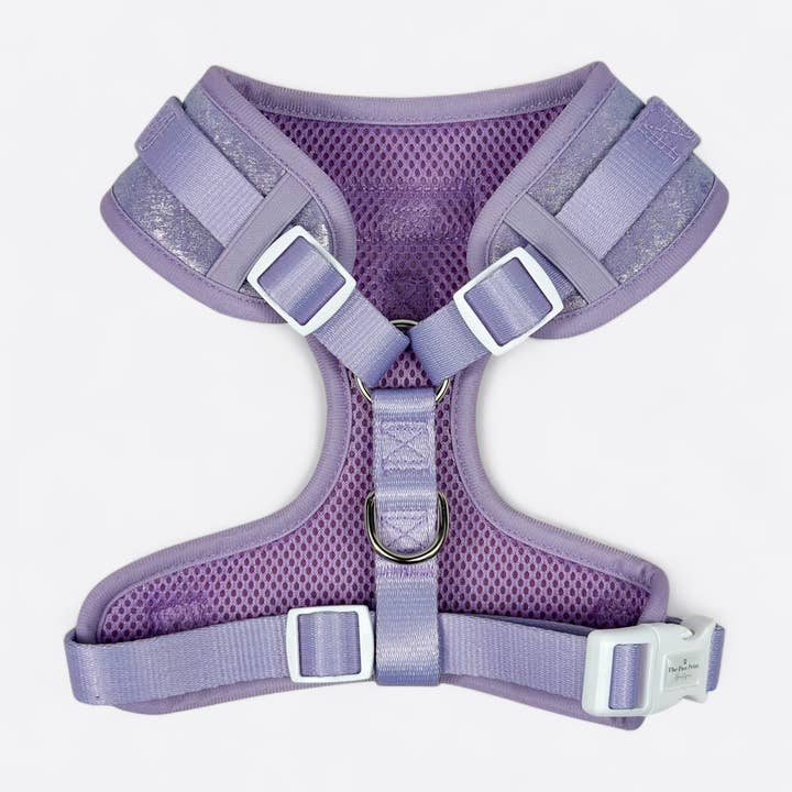 The Paw Print Boutique - Wholesale Pet Harness - Dog - The Lavish Lilac Adjustable Harness1