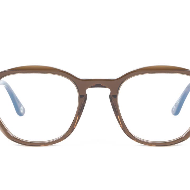 Glasses & Sunglasses design - COUPE LIGHT - Pantos Brown for wholesale by Soprattutto
