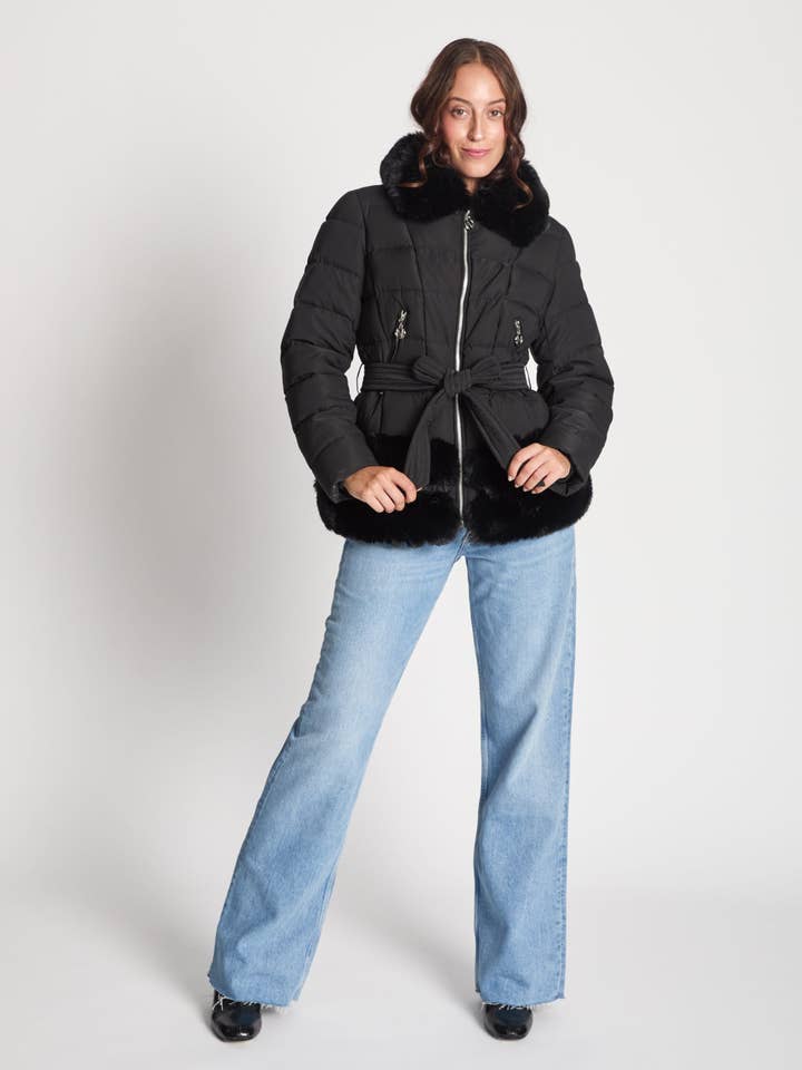 NUNA Svart Jacka för wholesale av LE OPTION NORD