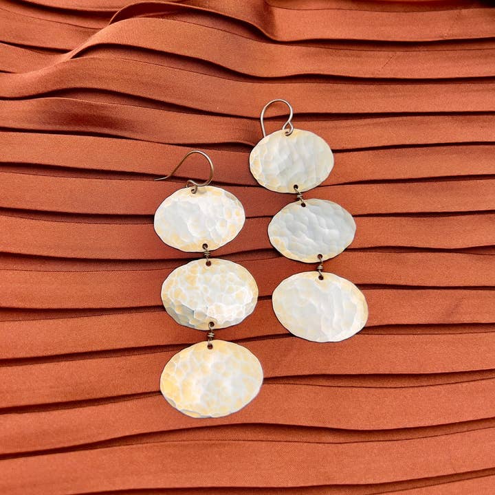 Fluff Hardware - Wholesale Dangle Earrings - Handmade Ovoid Earrings