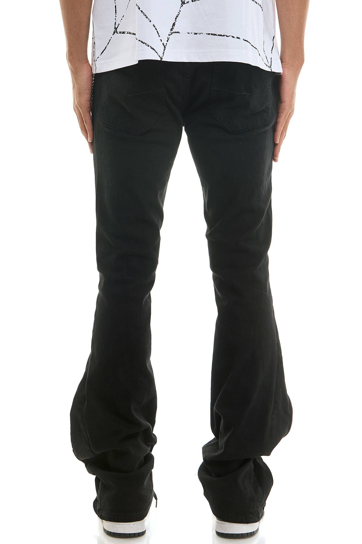 KDNK - Wholesale Jeans - Men's - DOUBLE ZIPPER FLARE JEANS8