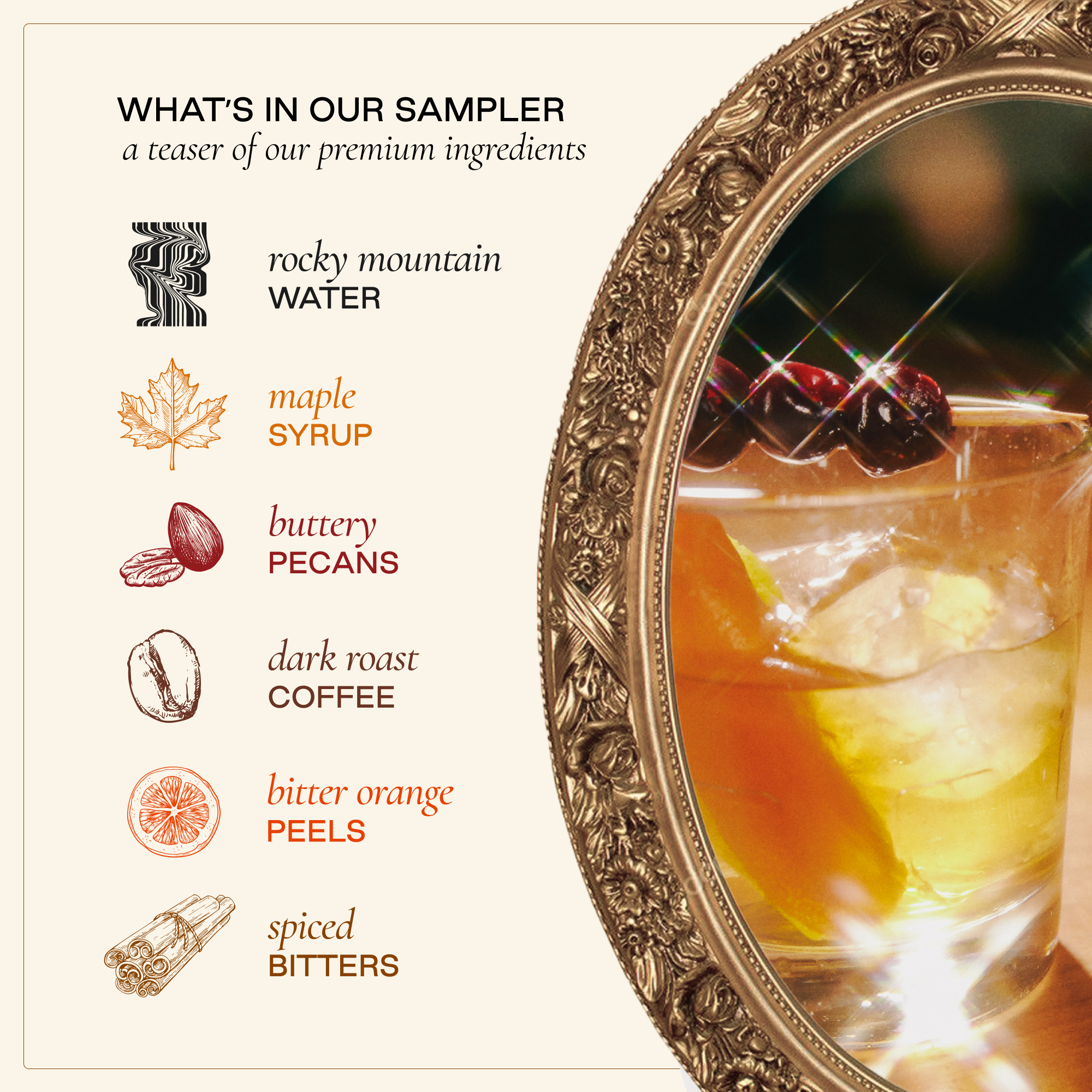 Strongwater - Wholesale Cocktail Mix/Syrup - Old Fashioned Cocktail Syrup Sample Set4