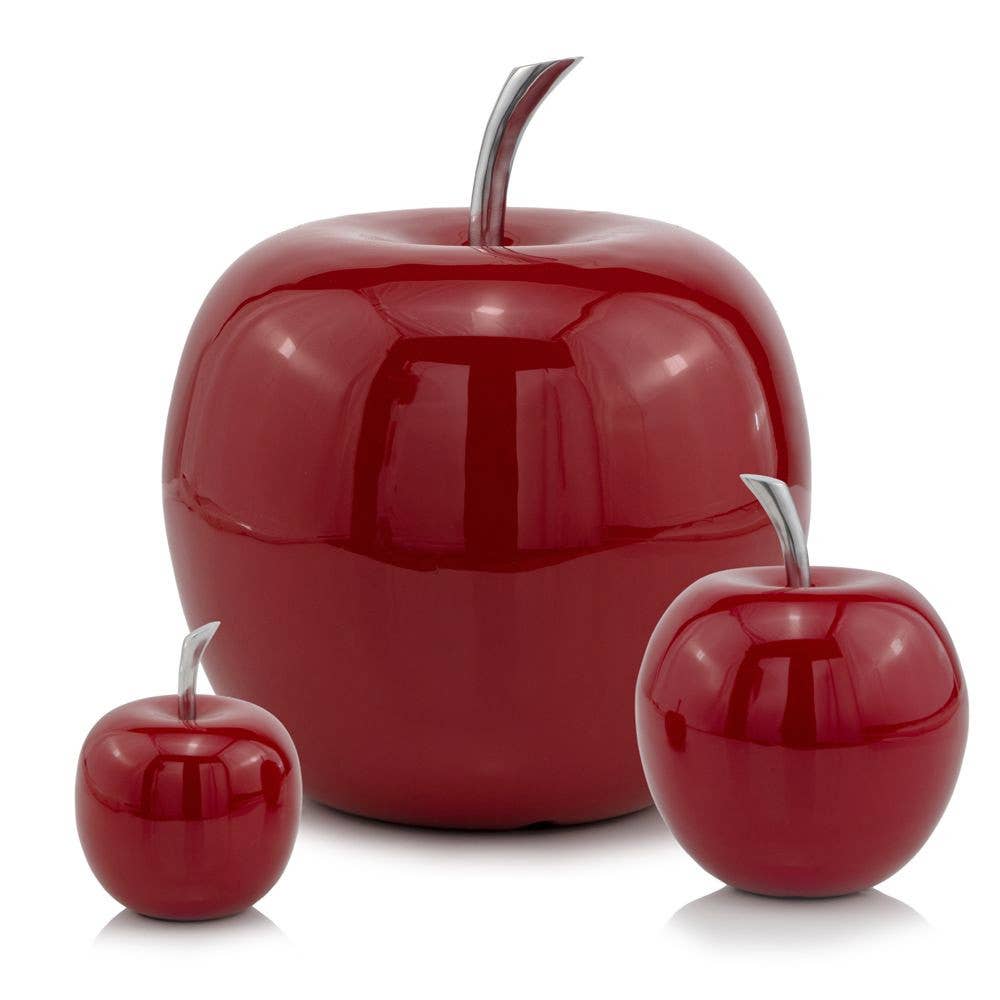 Modern Day Accents - Venta al por mayor Artículo decorativo de mesa - Manzana roja Manzano Rojo SM2