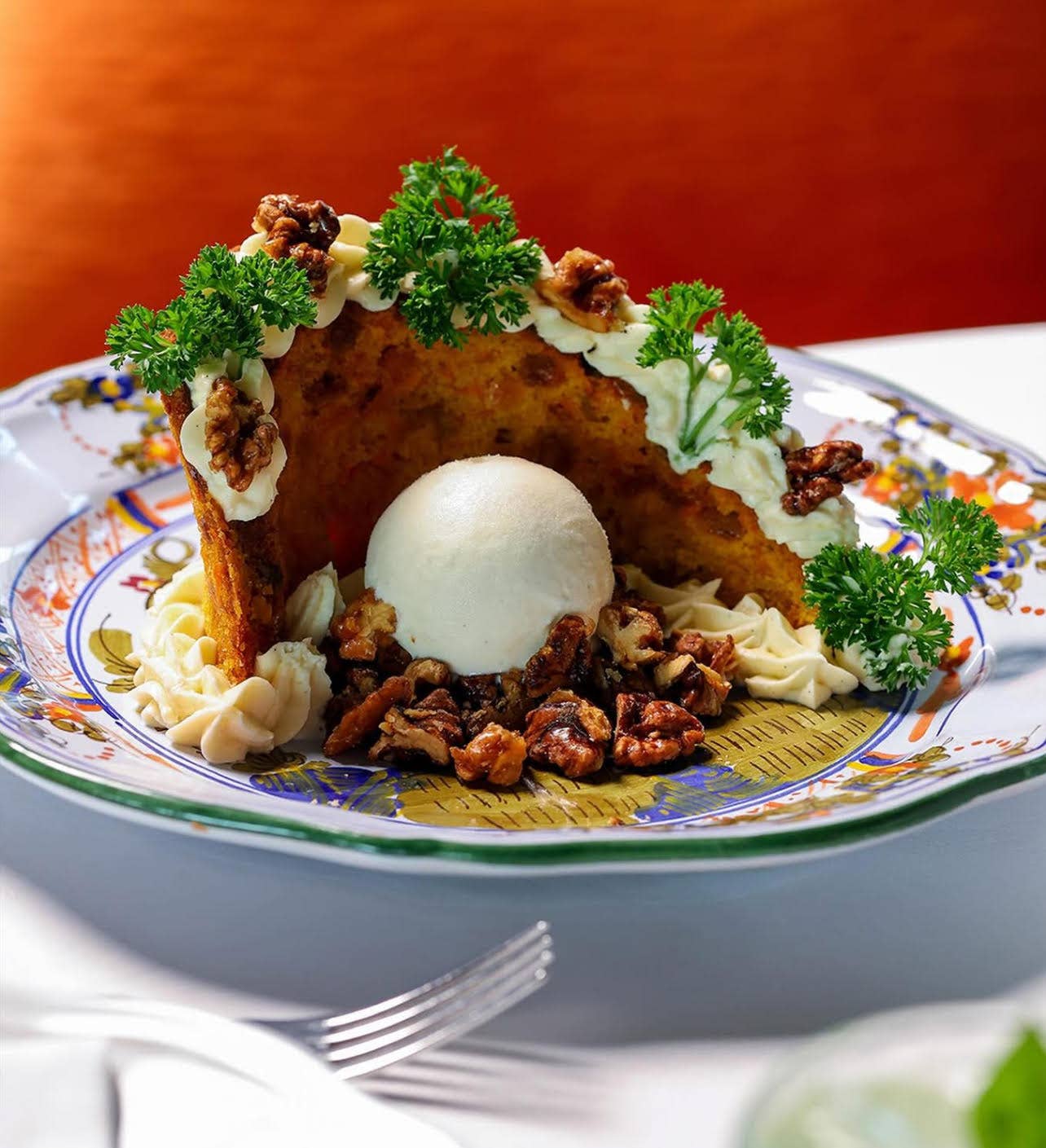 Artistica - Deruta of Italy - Wholesale Dinner Plate - FAENZA-CARNATION: Scalloped Dinner Plate (11 D)2