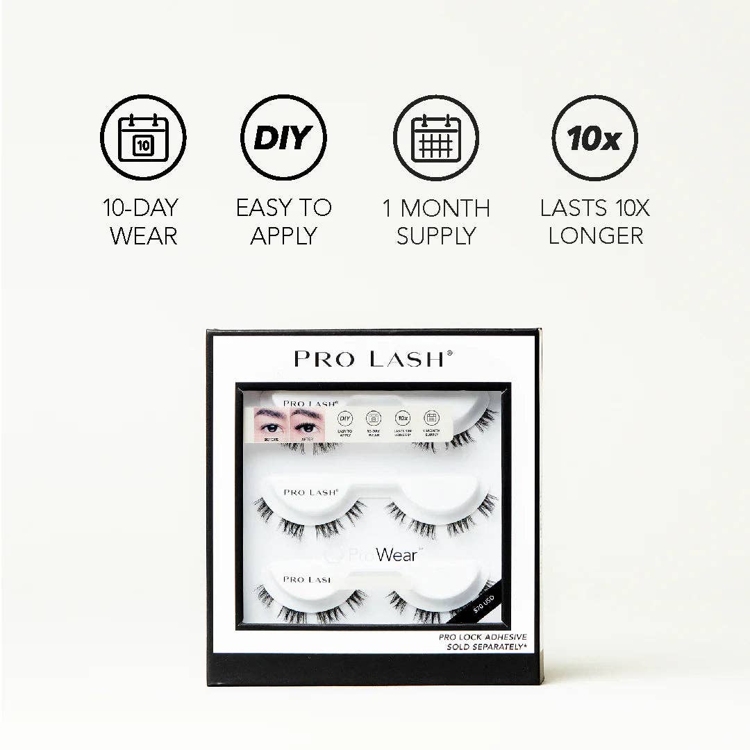 Pro Lash - Wholesale False/Fake Eyelashes - Classic No. 010