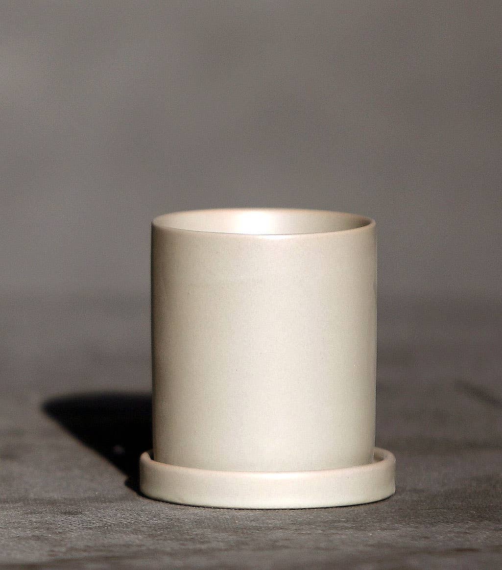 Pacific Home & Garden - Wholesale Plant Pot - Cylinder Pot With Detached Saucers