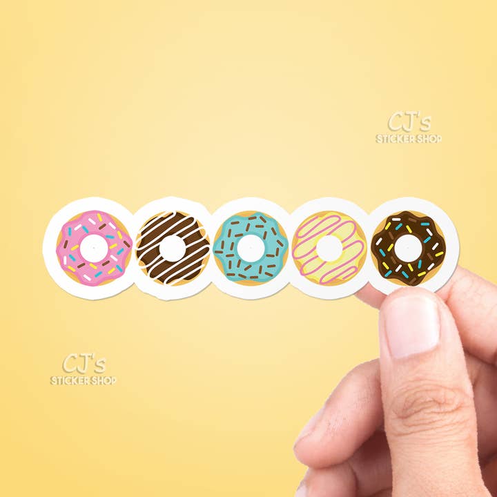 Got Donuts? Sticker Vinyl Decal for wholesale by CJ's Sticker Shop