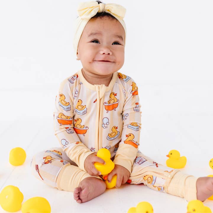 Bath Convertible Footies for wholesale by Kiki + Lulu