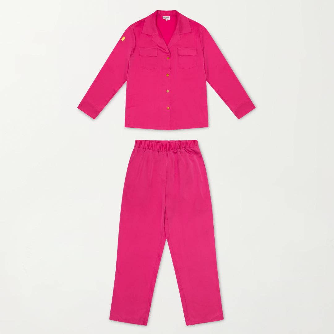 Montserrat New York - Wholesale Top & Pant Set (NOT Loungewear) - Women's - The Co-ord Set in Fuchsia2