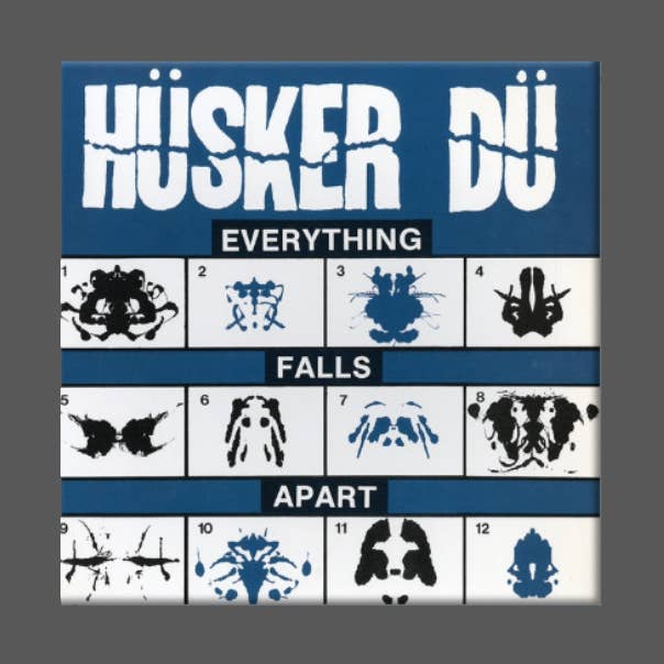Ba Ba Buttons - Wholesale Magnet - HUSKER DU, Magnet, Button, EVERYTHING FALLS APART