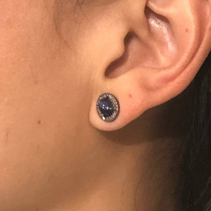 Mabel Chong - Wholesale Stud/Post Earrings - Kyanite Diamond Studs2