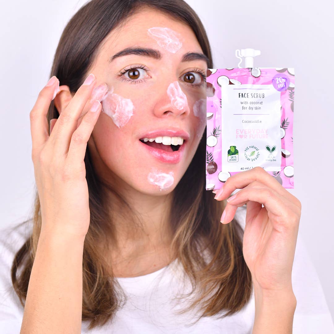 Everyday For Future - Wholesale Facial Exfoliant/Scrub - Moisturizing Face Scrub with Coconut Oil2