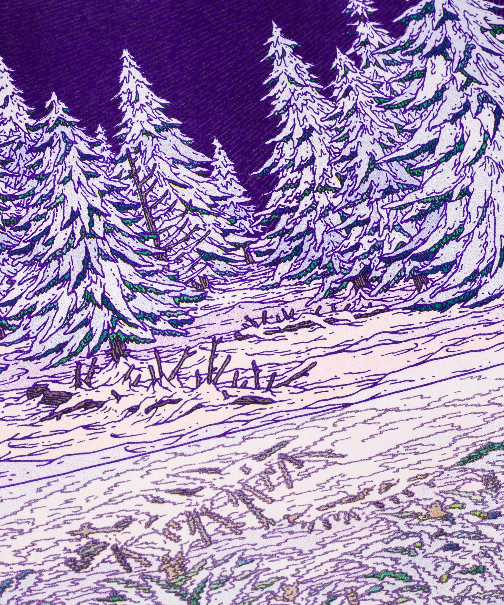 KIBLIND Atelier - Wholesale Poster - A3 Poster - Clément Vuillier - Reflection2