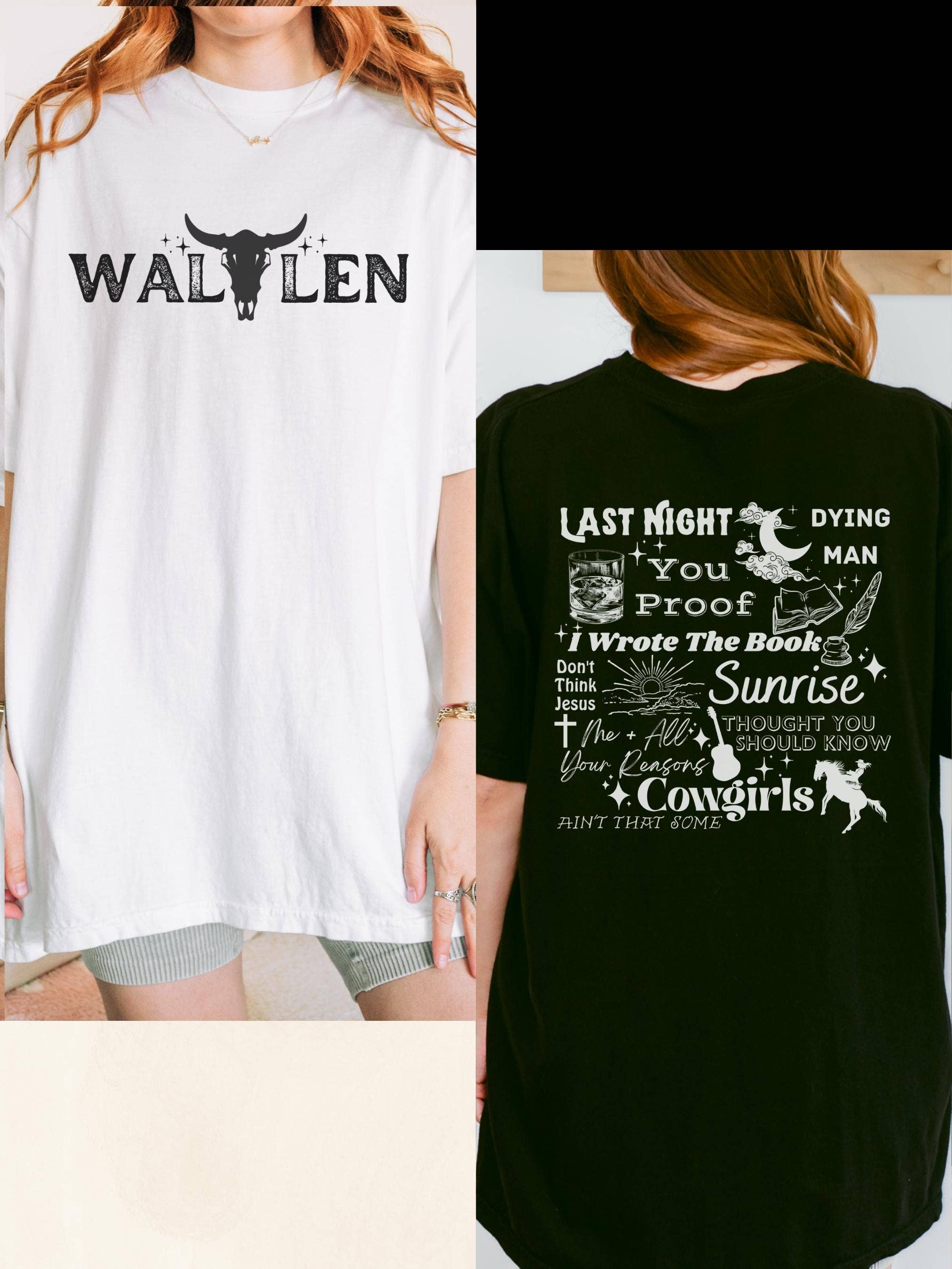 TheKingShirt - Wholesale Graphic Sweatshirt - Women's - 2025 I’m The Problem Concert T-Shirt - Morgan Wallen