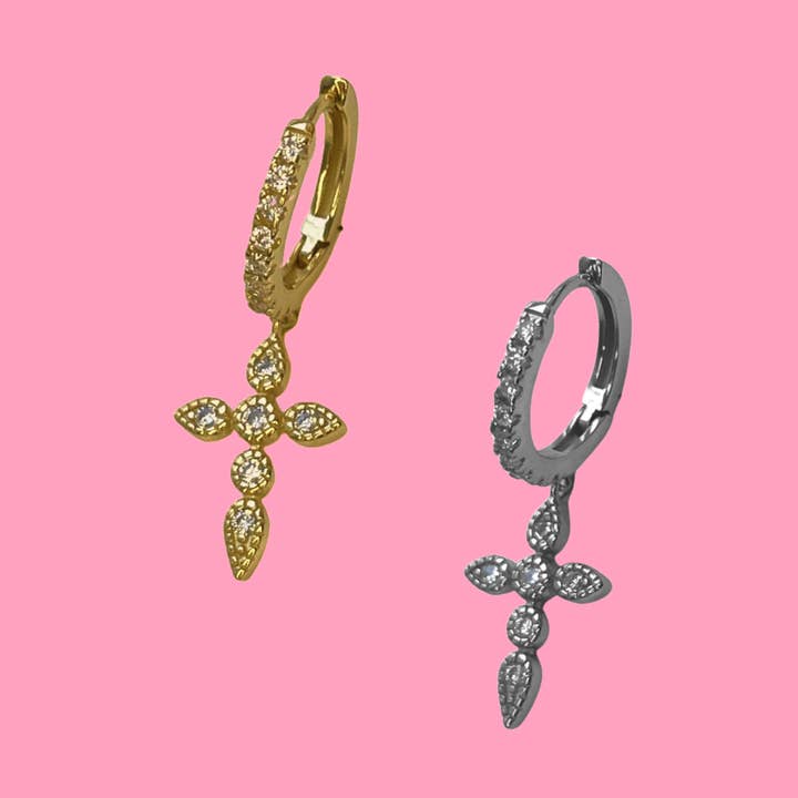 Cross Earrings for wholesale by LEMON LUA