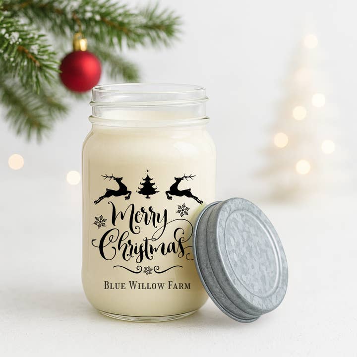 Weihnachtskerze, Weihnachtsgeschenke, Strumpffüller für den Großhandel von Blue Willow Farm