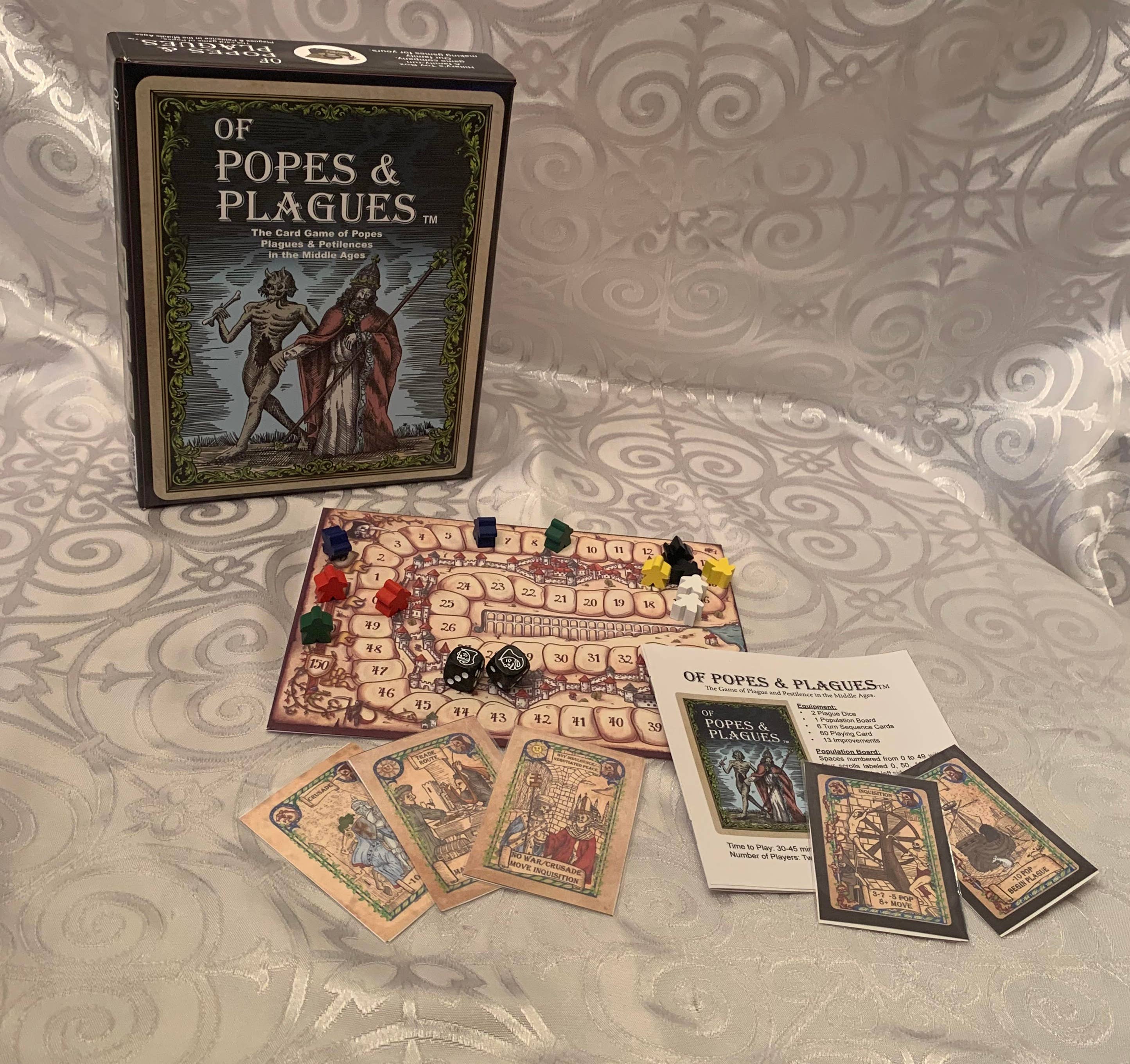 Hillary's Toy Box LLC - Wholesale Card Game - Of Popes & Plagues