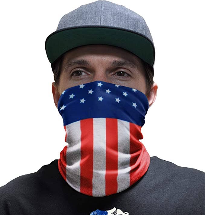 SugarQuoteMeNot LLC – wholesale T-shirts med screentryck – Herr – Glow Skelett T-shirt med matchande halsduk/ansiktsmask (2 stilar)5