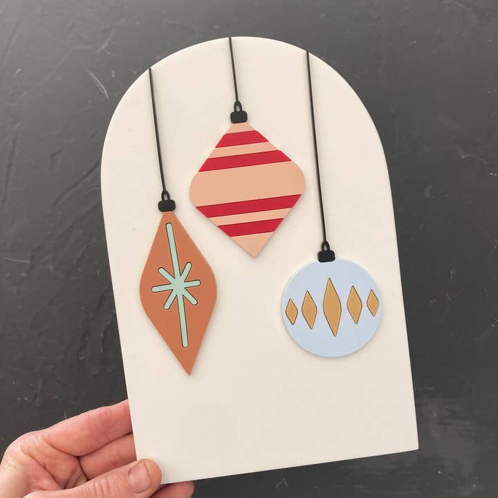 Vintage Ornament Arch for wholesale by Cope and Co Custom Signs