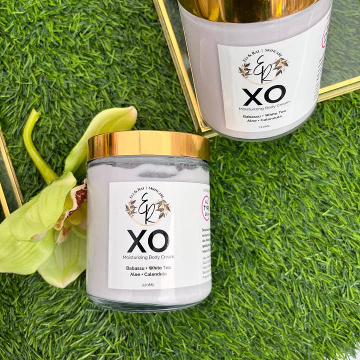 XO Scented Body Cream for wholesale by Eli and Rai Bath and Body