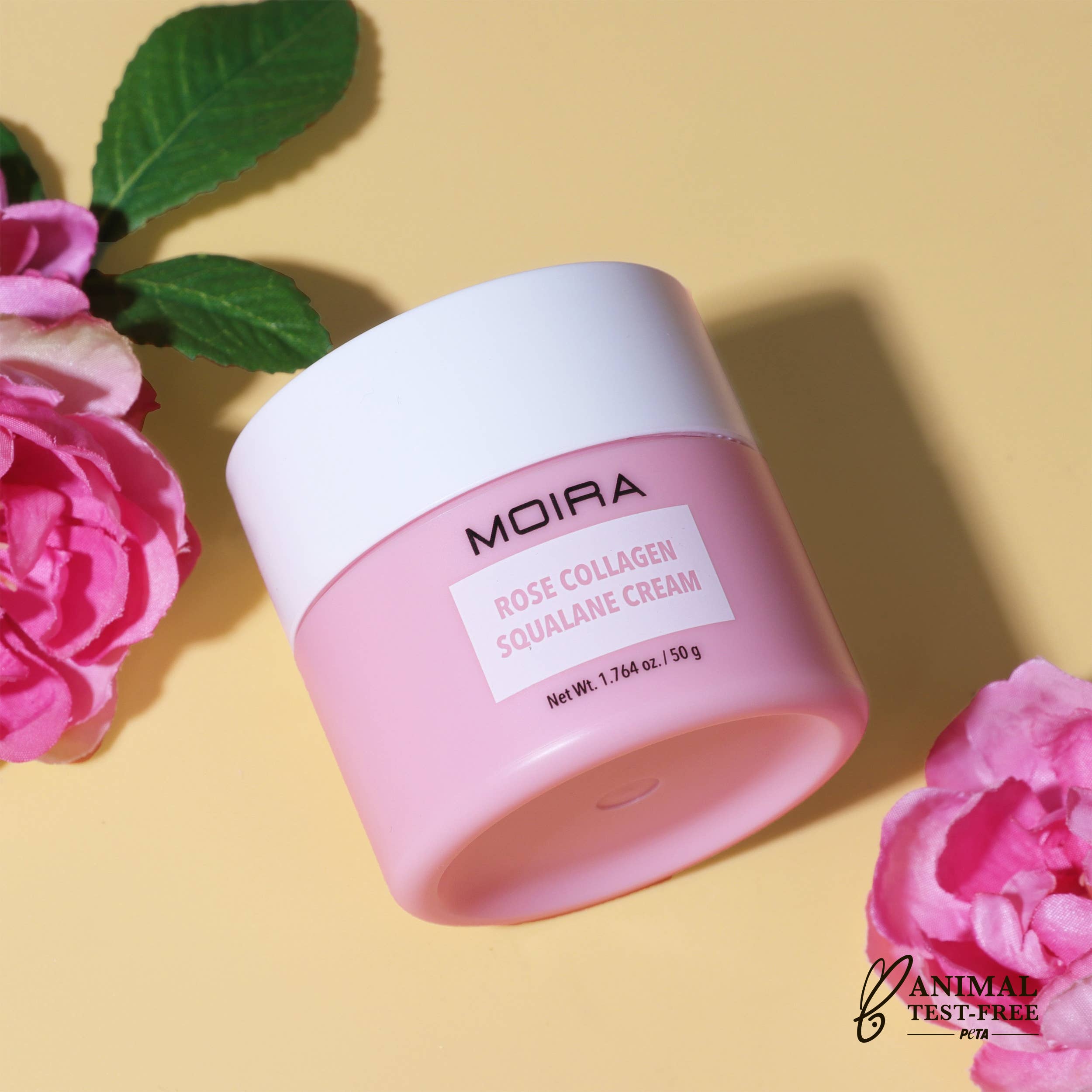 Moira Cosmetics - Wholesale Anti-Aging Moisturizer - ROSE COLLAGEN SQUALANE CREAM