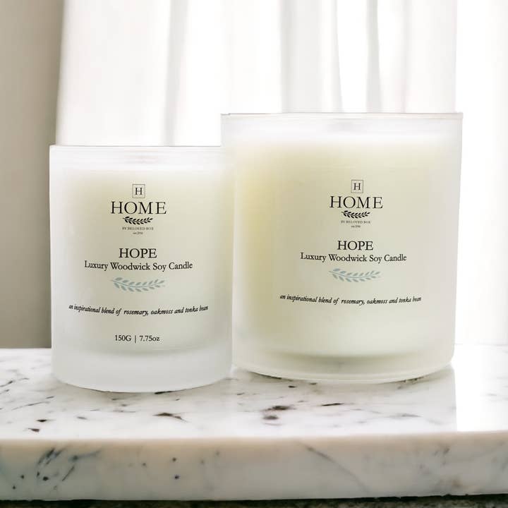 Vela de soja Hope Home de BeLoved para venta al por mayor de BeLoved Box