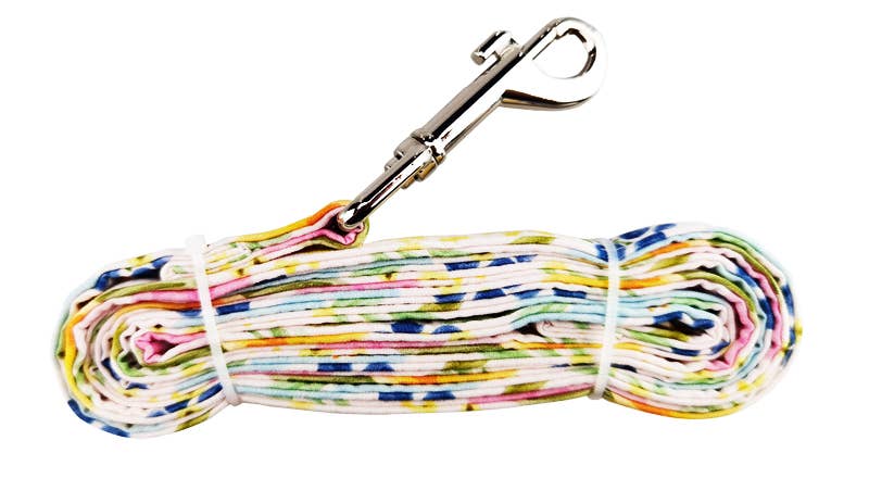 Doggie Design – vestido - Cão por atacado – Vestido para Cão Pastel Meadow com Trela a Condizer3