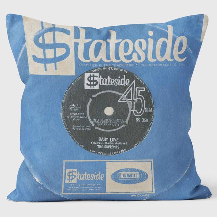 Tamla Motown ABC 45rpm - Klassiek Vinyl Kussen voor wholesale door ART CUSHIONS