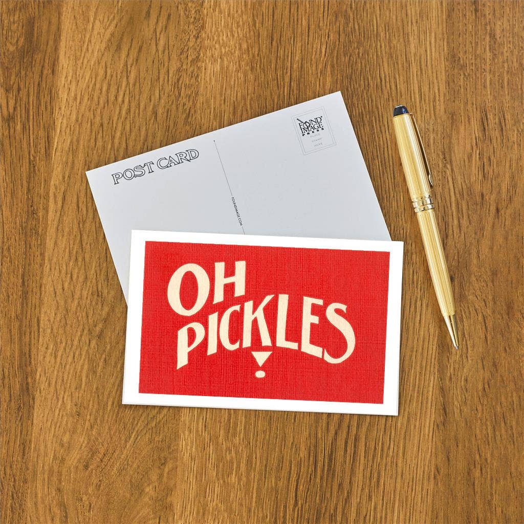 Found Image Press - Wholesale Postcard - Postcard SQ-142 Oh Pickles1