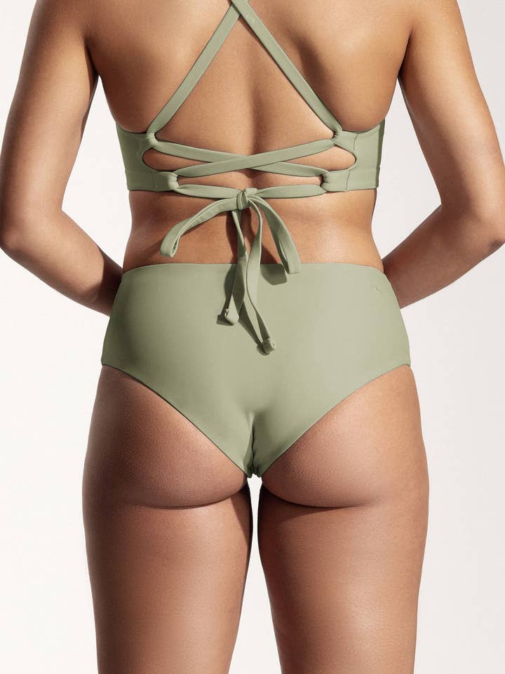 Surf bikinibukser „Fugu“ i salviegrøn for engroshandel hos Oy surf
