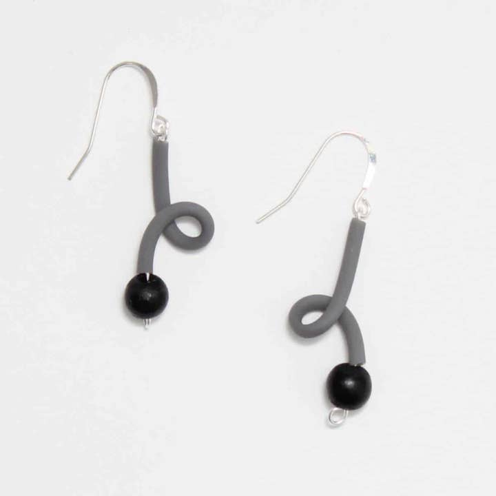 Grey Ava Earrings for wholesale by Sylca Designs