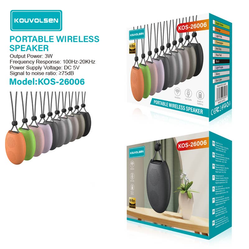 K & S WHOLESALE INC - Wholesale Speakers - Bluetooth Speaker 60ct Floor Display10