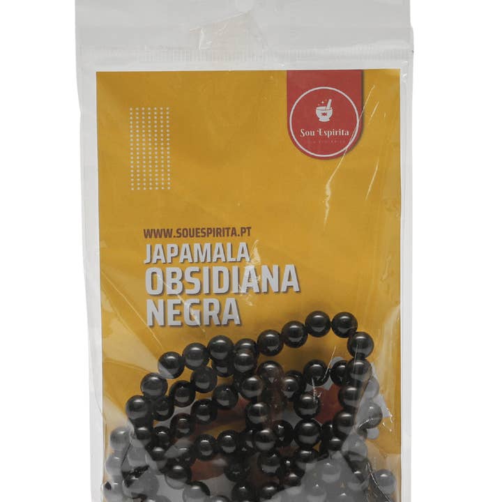 Japamala Obsidian Black 8mm for wholesale by EMTUACASA