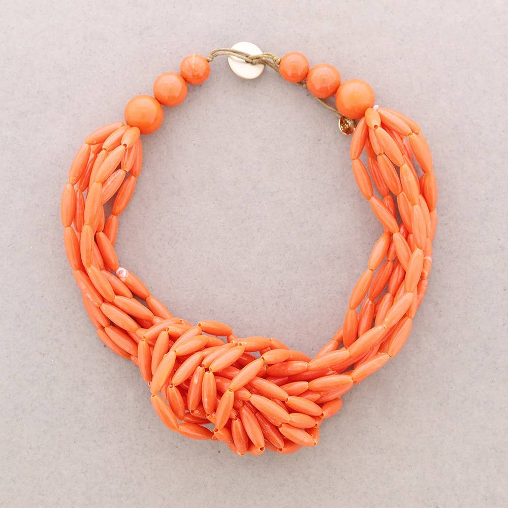 Sonata - Wholesale Beaded/Pearl Necklace - Resin Beaded Necklace5