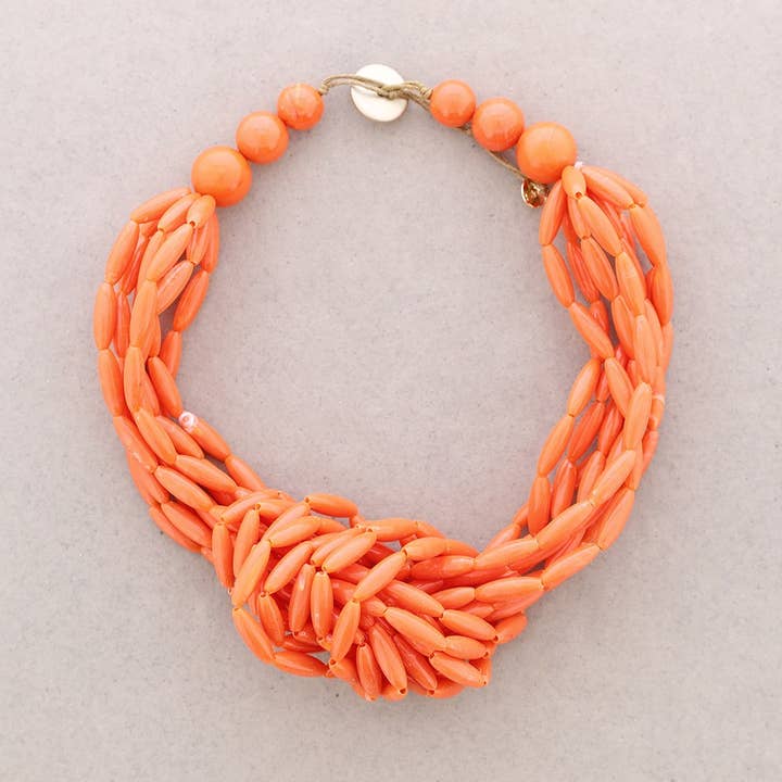 Sonata - Wholesale Beaded/Pearl Necklace - Resin Beaded Necklace5