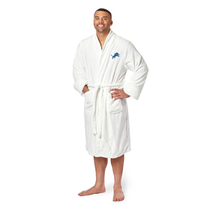 NFL Lions - L/XL Silk Touch Bathrobe for wholesale by The Northwest Group
