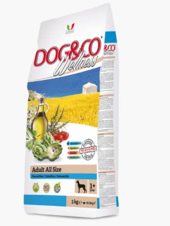 Superpremium nutraceutical recipe with fish and rice for dogs for wholesale by Adragna Petfood srl Società Benefit